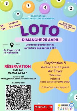 Image du loto Loto sou des écoles