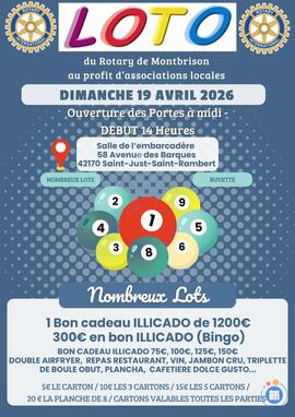Image du loto Loto du Rotary plaine du Forez