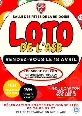 Image du loto Loto de l'AS La Bridoire