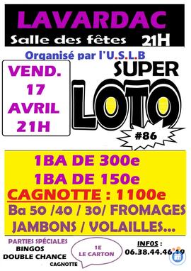 Image du loto Loto val d'Albret basket et uslb