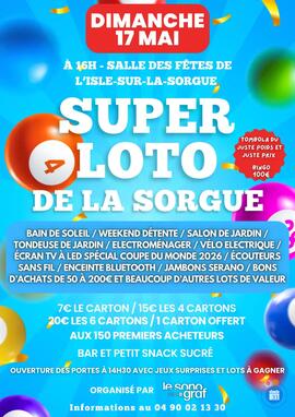 Image du loto SUPER LOTO DE LA SORGUE