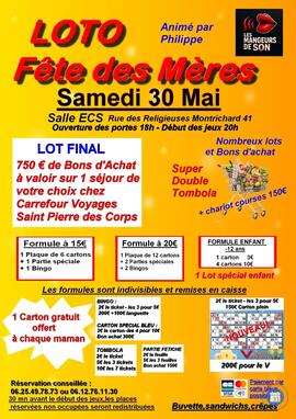 Image du loto LOTO DE FETE DES MERES