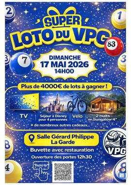 Image du loto Super Loto du Volley Pradétan Gardéen