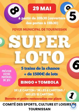 Affiche du loto Super Loto