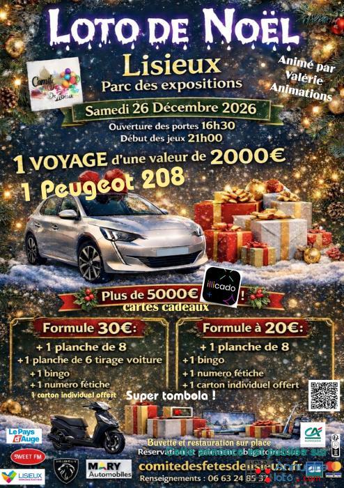 Image du loto loto avec voiture Peugeot 208