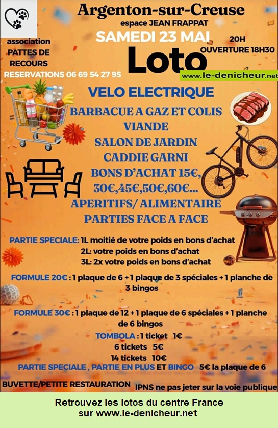 Affiche du loto Loto de Pattes de recours *