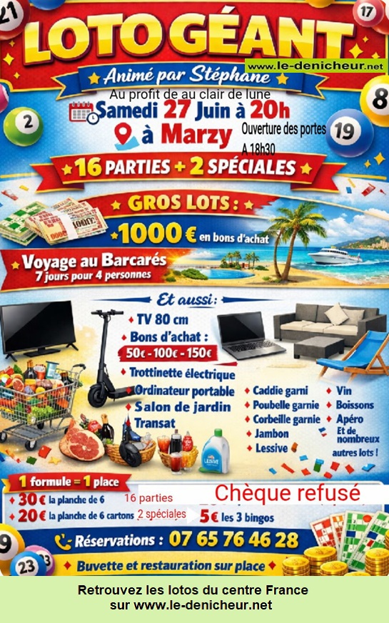 Image du loto Loto de Au Clair de Lune *