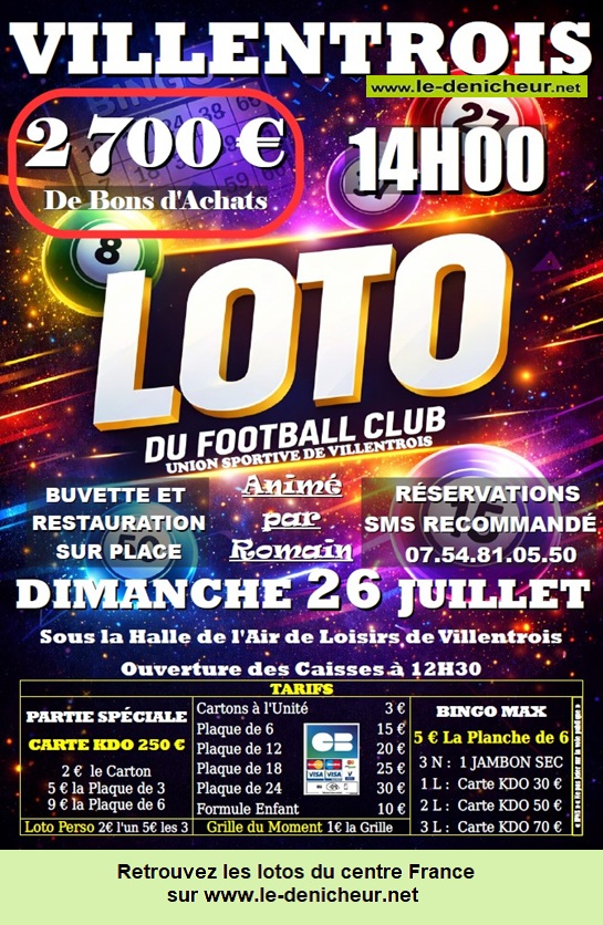 Affiche du loto Loto du Foot *