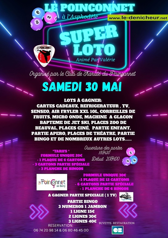 Affiche du loto Loto du Karaté /