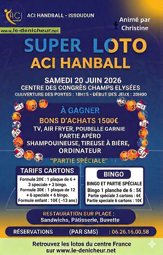 Affiche du loto Loto du Handball *