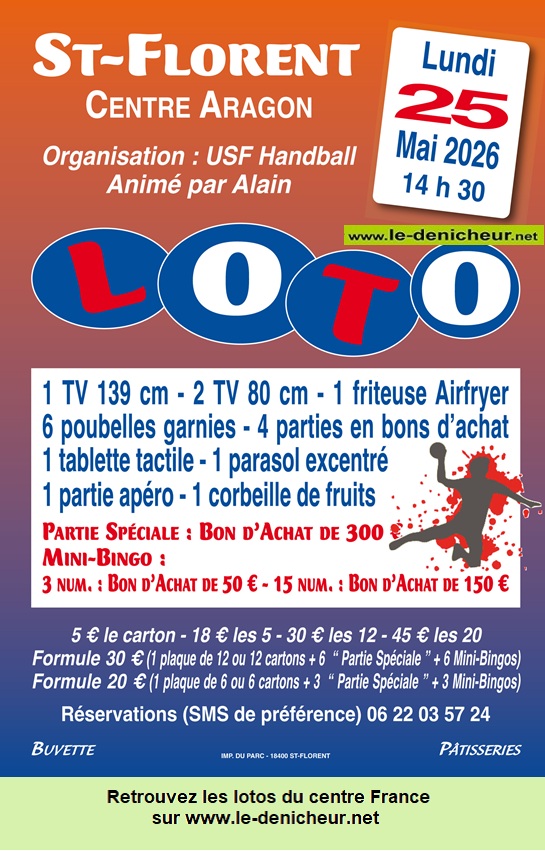Affiche du loto Loto du Handball *