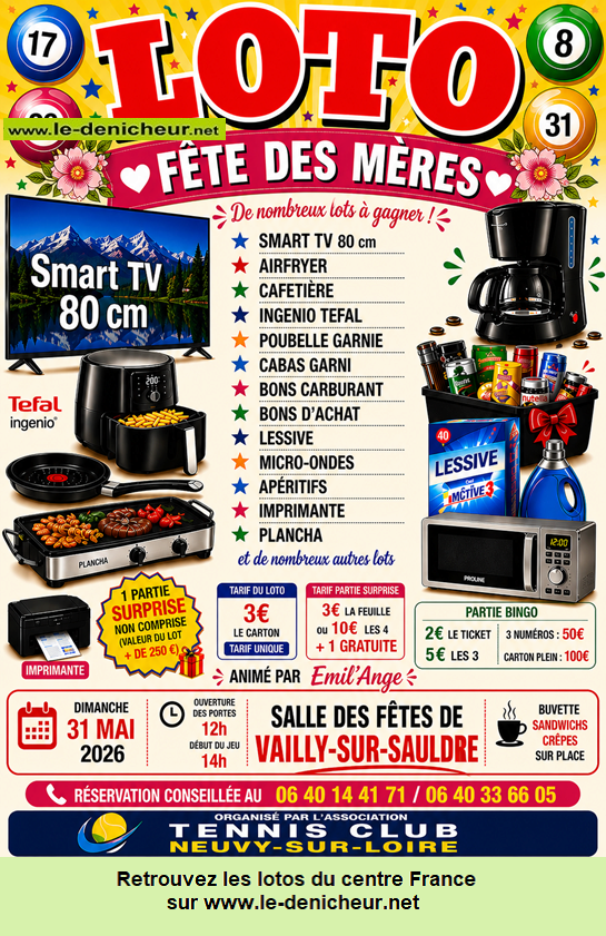 Image du loto Loto du Tennis de Neuvy /Loire *