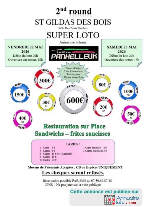 Affiche du loto Super Loto