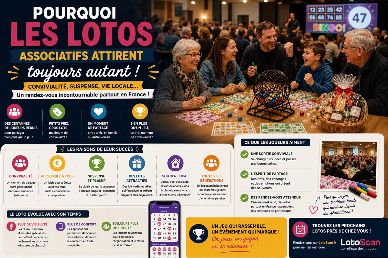 Pourquoi les lotos associatifs attirent toujours autant